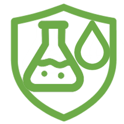 Icon resistant to acids, alkalis, ozone green