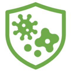 Icon protection mold green