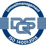 Zertifikat ISO 14001 2015 DE