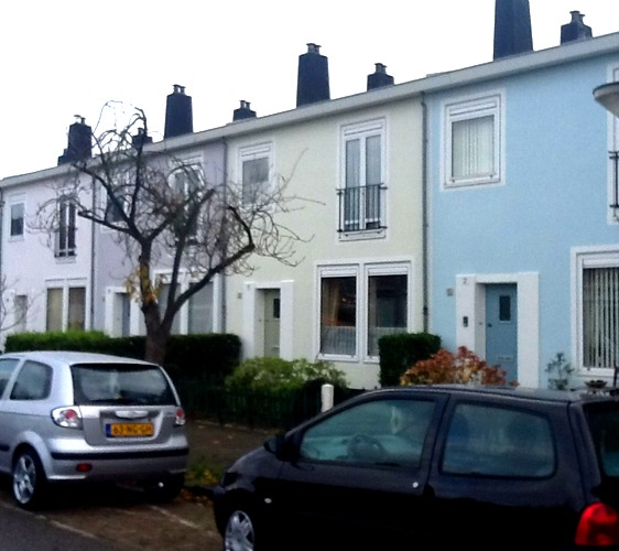 Terraced houses in the Netherlands 01