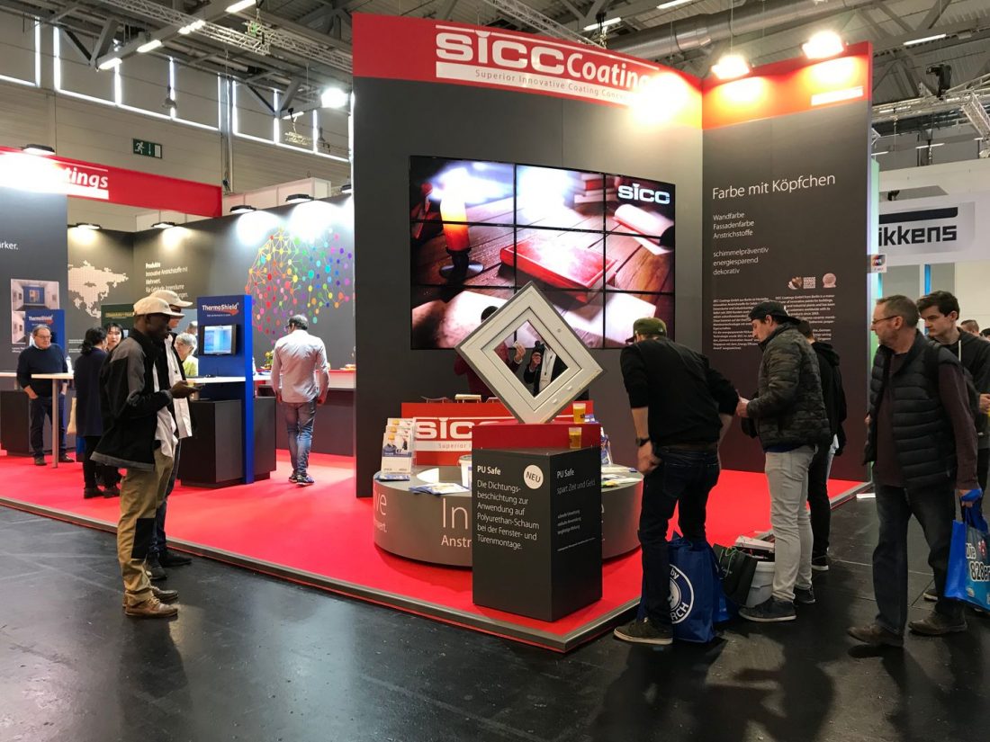Farbe mit Köpfchen – SICC zeigte Ideen auf der FAF in Köln, 20.-23. März 2019