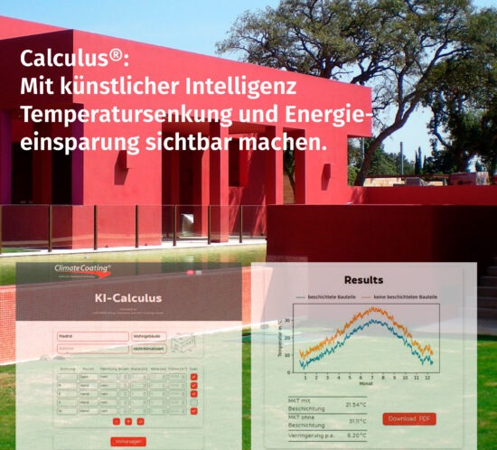 Temperaturkalkulator Calculus – Temperatursenkungen und Energieeinsparungen sichtbar machen