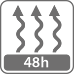 48 h Trocknungszeit