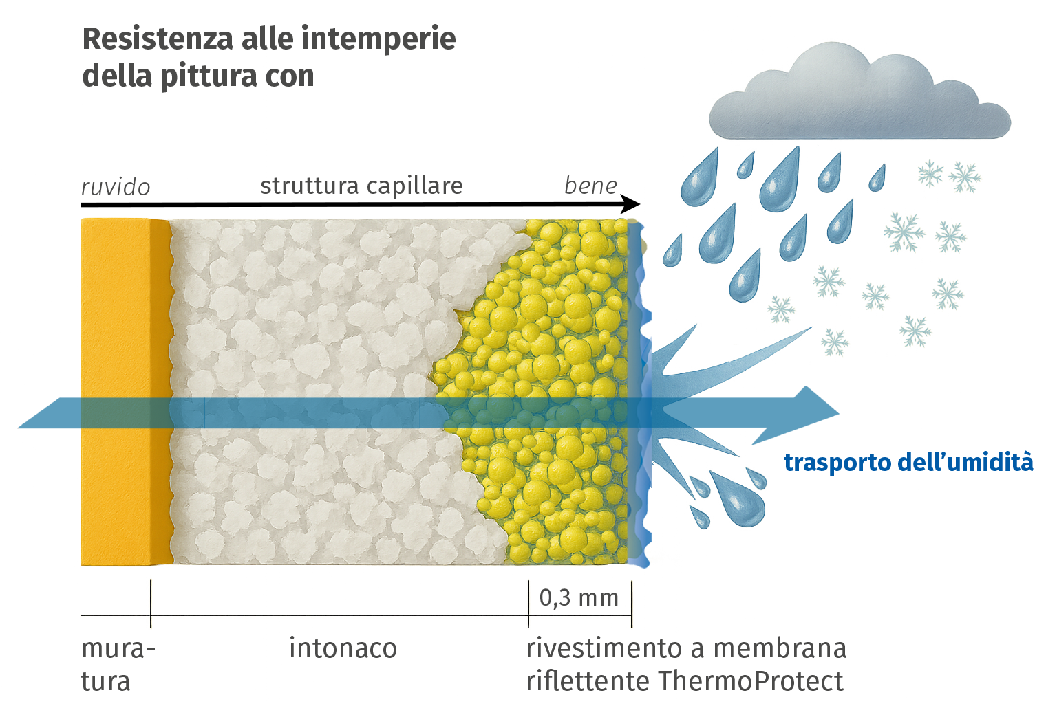 Regolazione dell'umidità ThermoProtect Regolazione dell'umidità ThermoProtect
