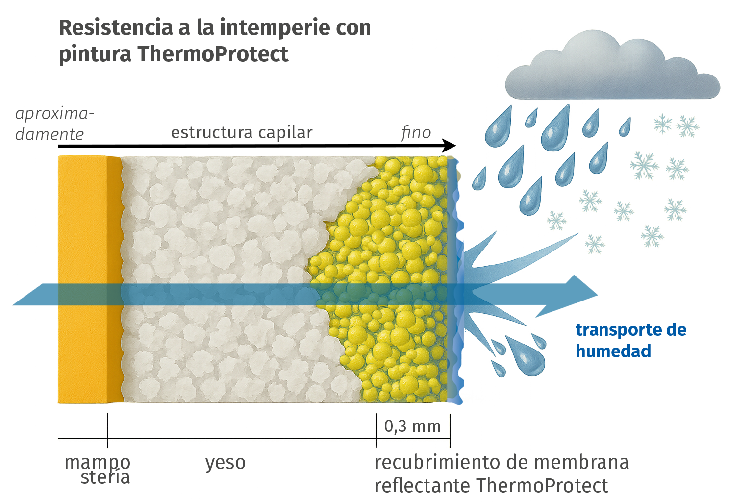 Regulación de la humedad ThermoProtect Regulación de la humedad ThermoProtect
