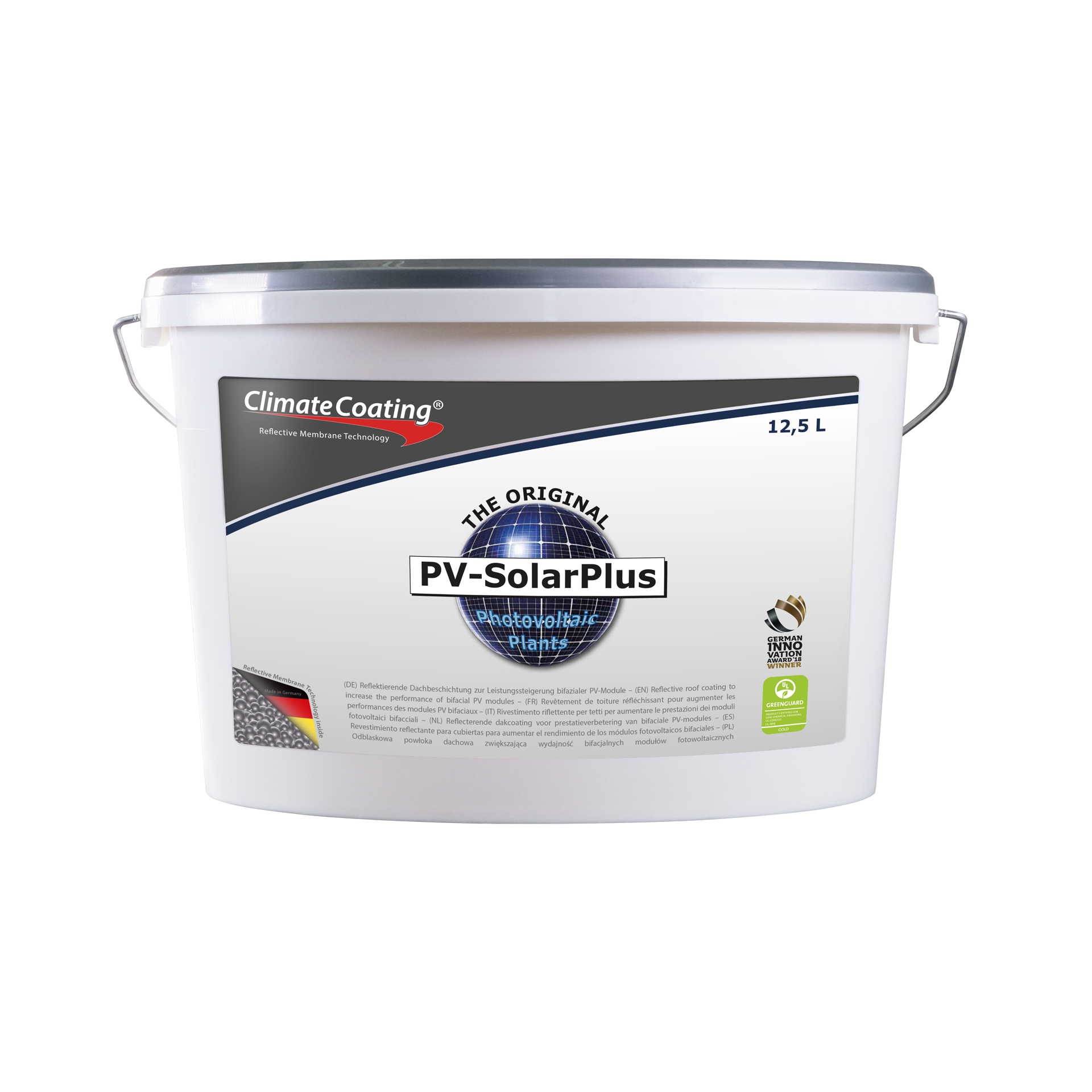 12L 500ml Bucket PV SolarPlus Container