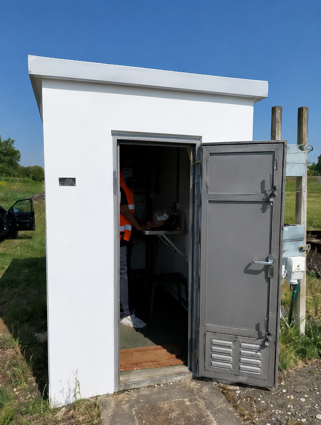 Betonschalthaus 1