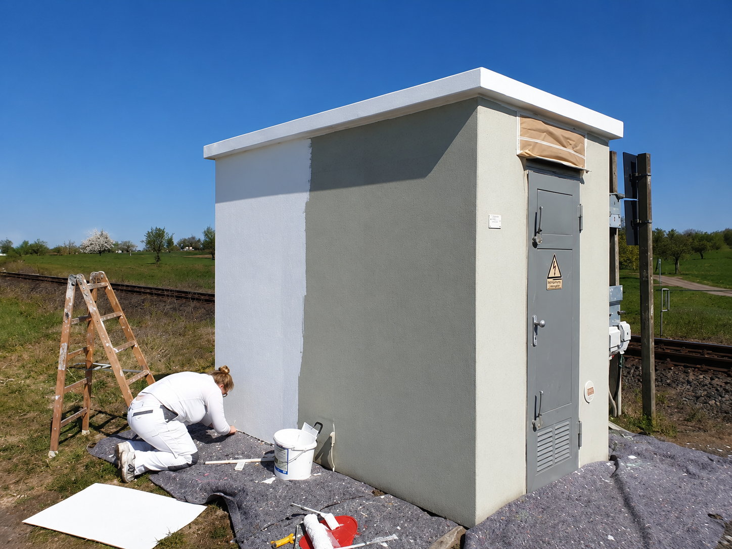 Betonschalthaus 2