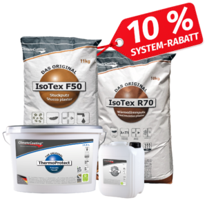 IsoTex System Fassade Gebinde
