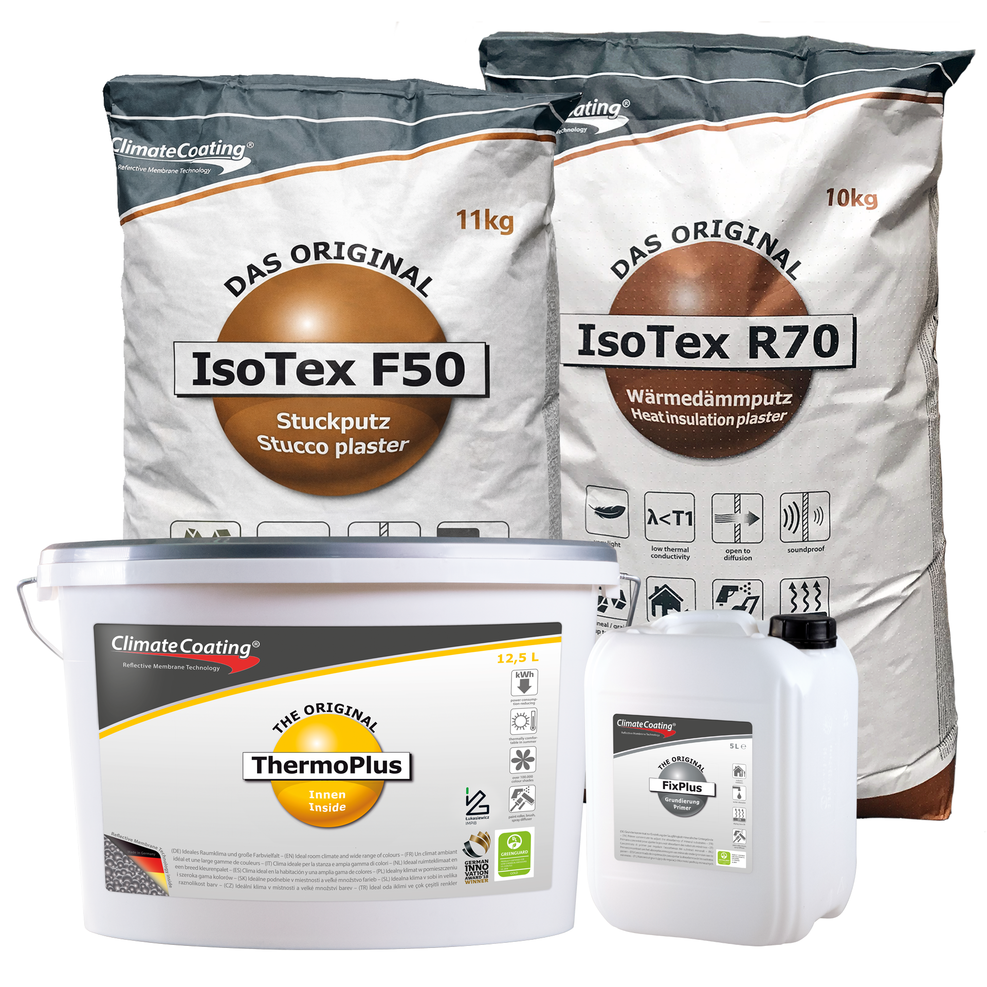 IsoTex System Innenraum Gebinde