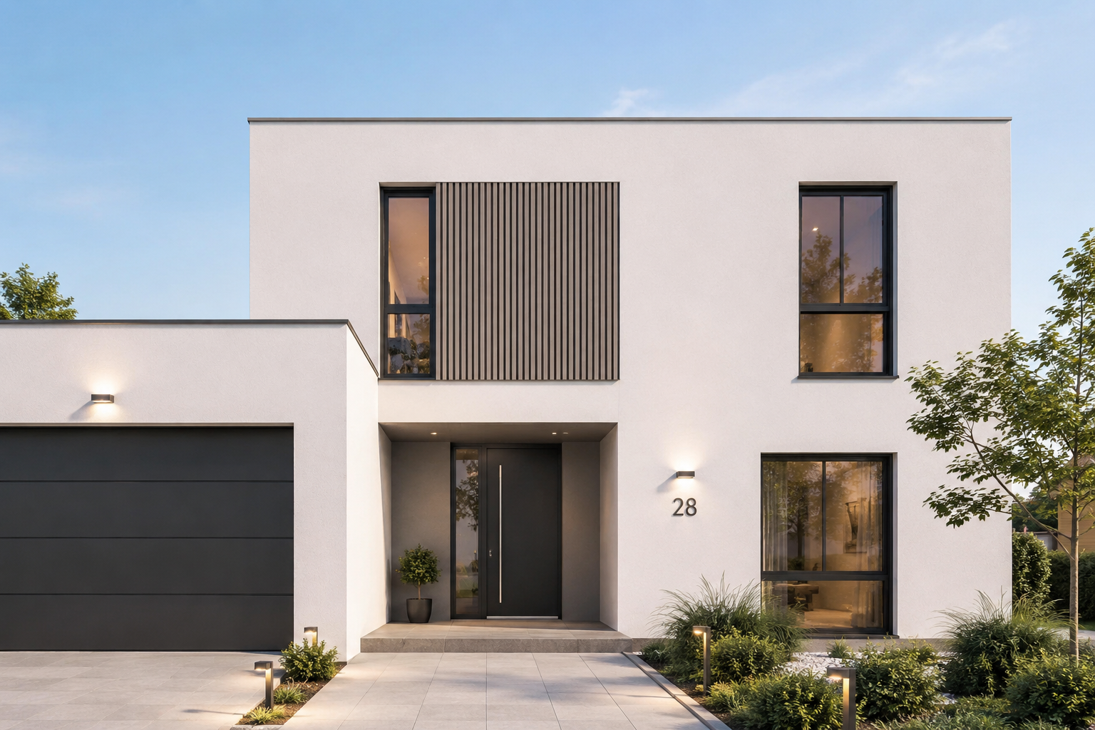 IsoTex® System Fassade Einfamilienhaus