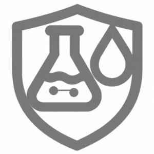 Icon resistant to acids, alkalis, ozone gray