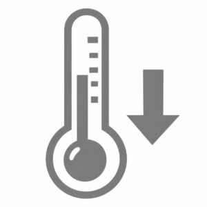 pvsolarplus icon module temperature gray