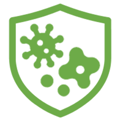 Icon protection mold green