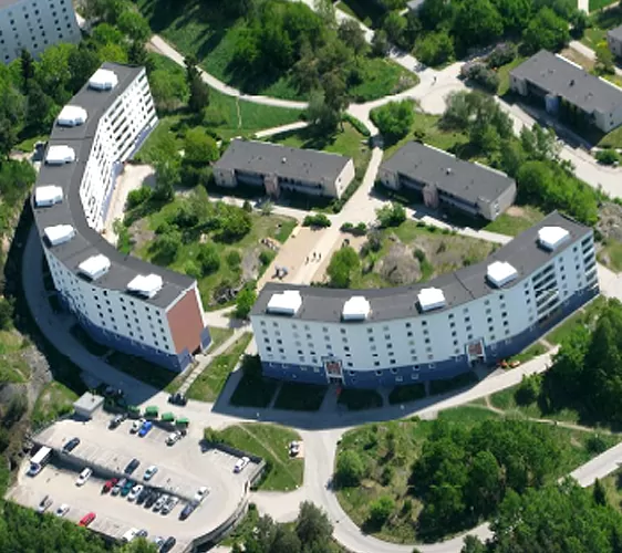 Wohnblöcke in Botkyrka 12