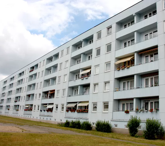 Wohnblöcke in Perleberg 06
