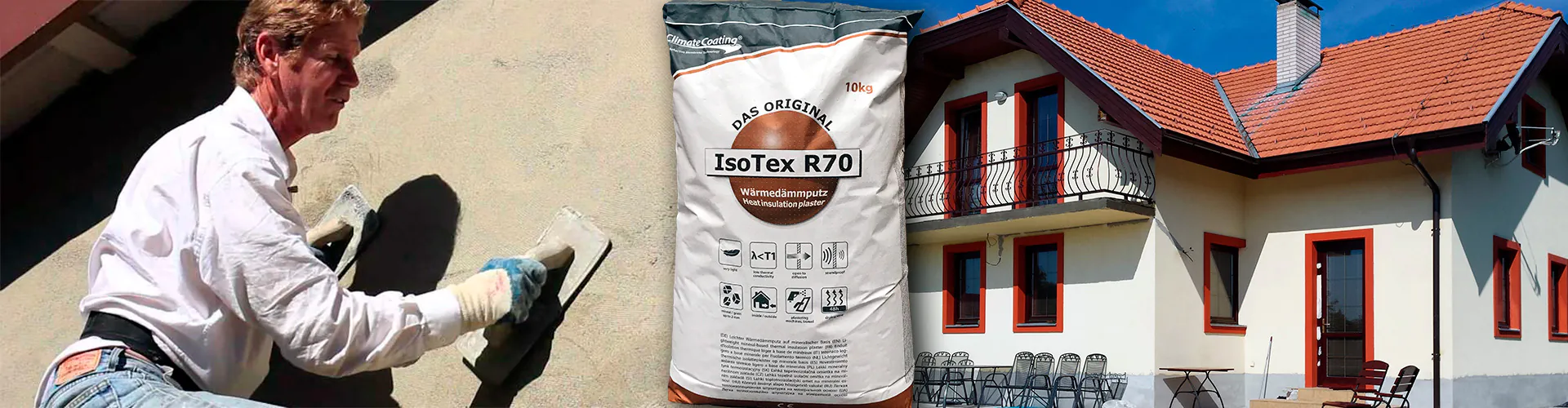 NEW: IsoTex R70 – The lightweight mineral-based thermal insulation plaster