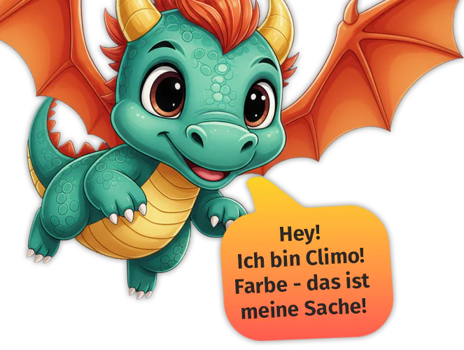 Climo inkl. der Sprechblase frei