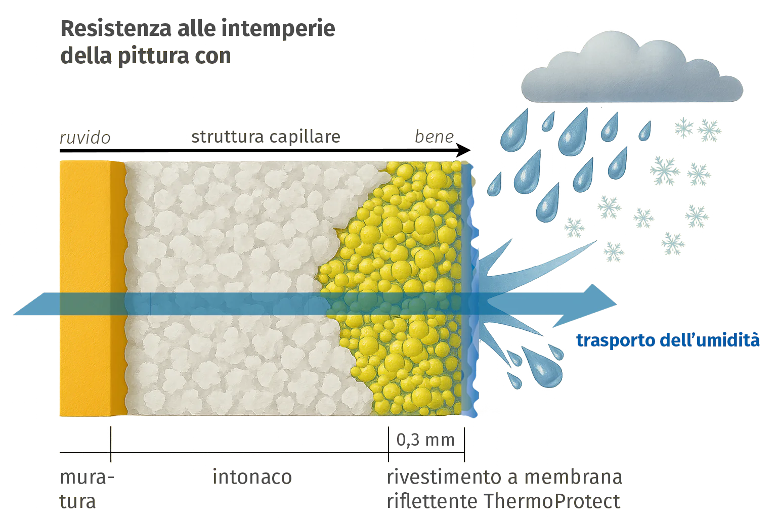 Regolazione dell'umidità ThermoProtect Regolazione dell'umidità ThermoProtect