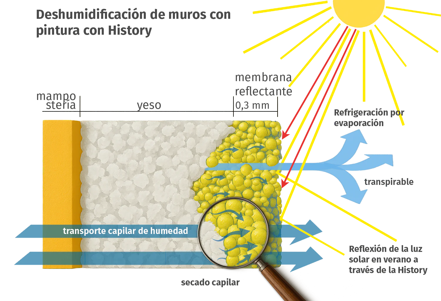 Historia de la deshumidificación de mamposterías